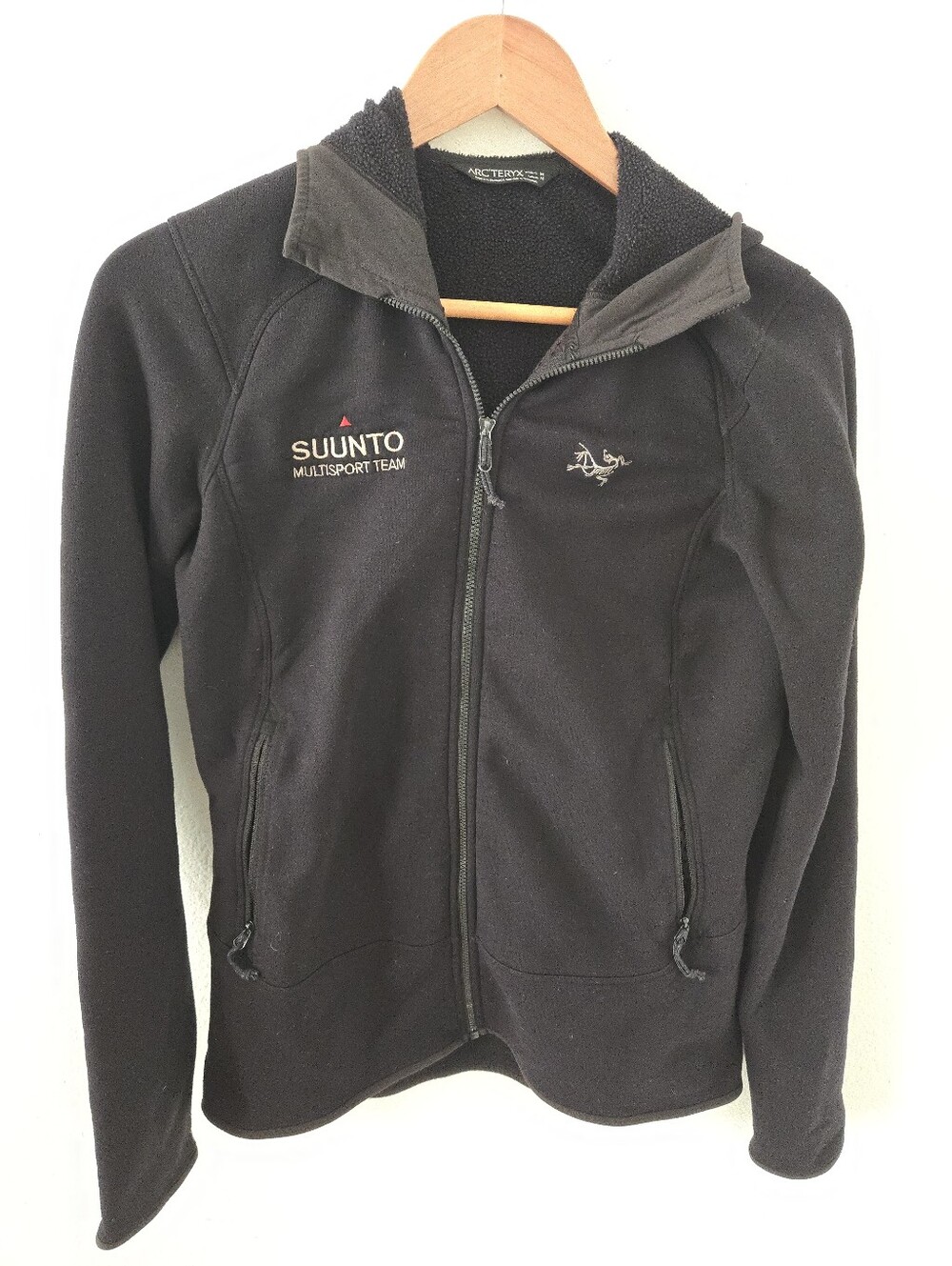 Arc'teryx Fleece Jacket Womens Medium Embroidered Suunto Multisport Team Logo